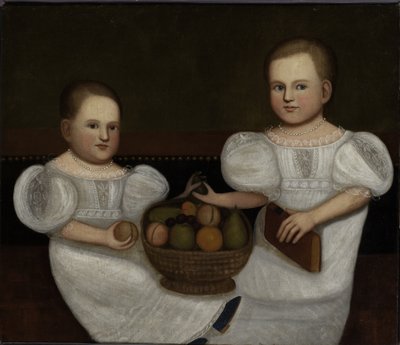 Ester Amelia und Marcella Eusebia White, 1843 von Zedekiah Belknap